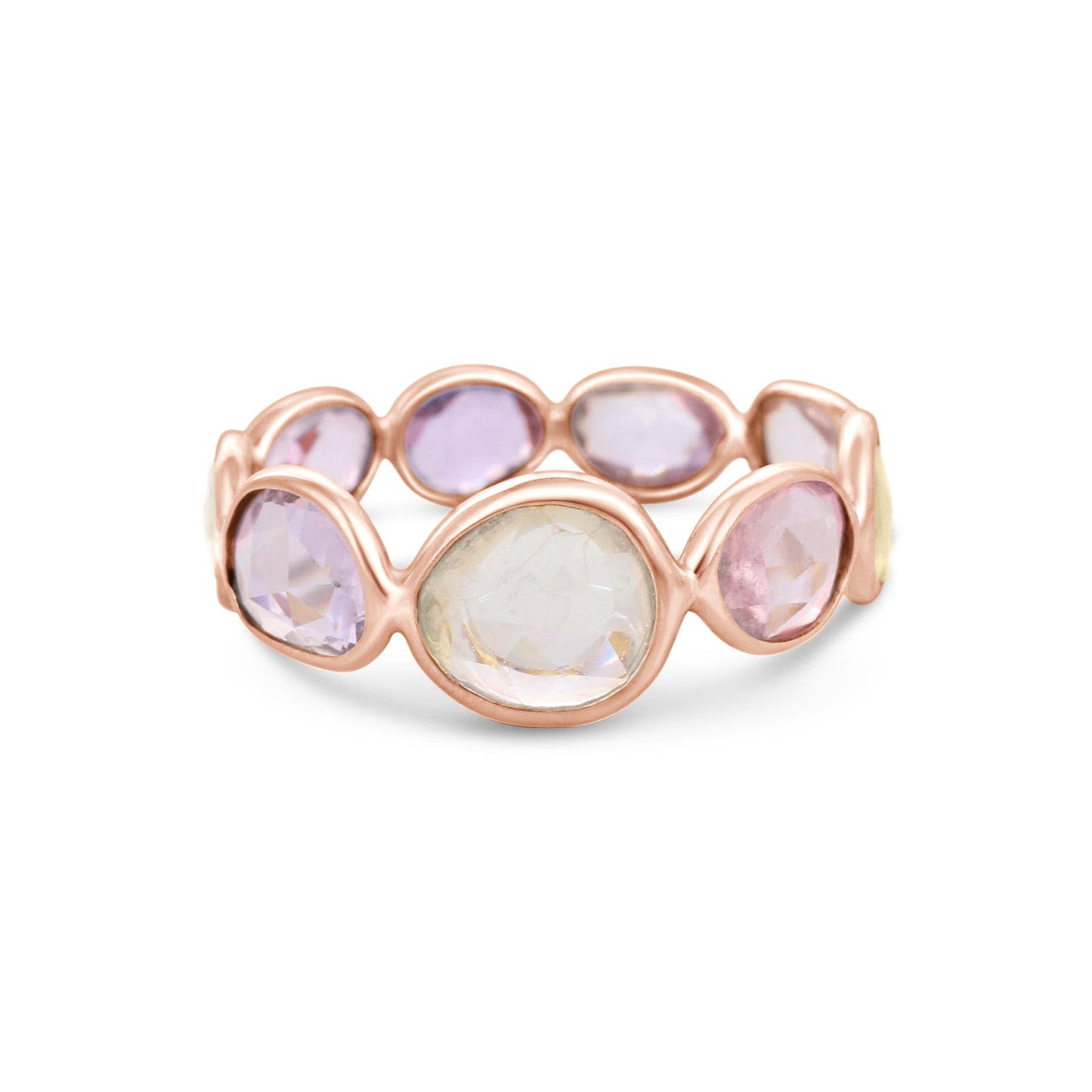 Fancy Multi-Colour Sapphire Eternity Ring