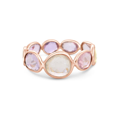 Fancy Multi-Colour Sapphire Eternity Ring