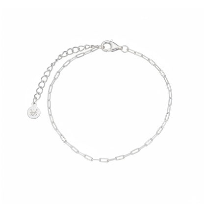 Simple Paperclip Chain Bracelet